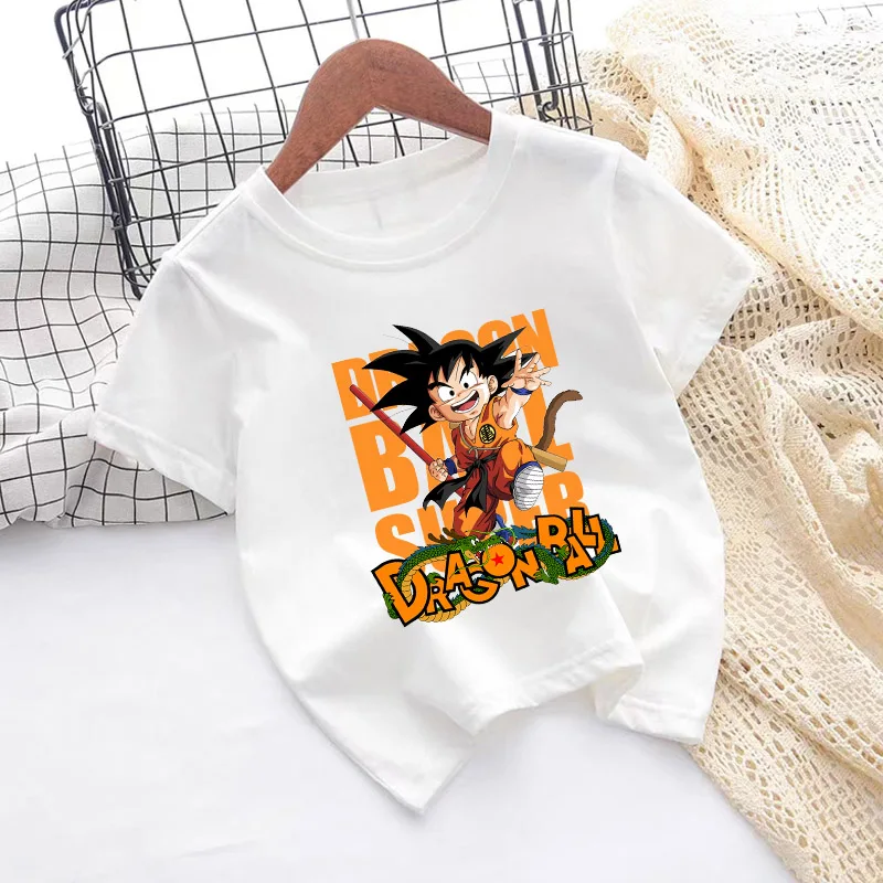 Baby Clothing In Japan - Dragons BallZ Kids T Shirt White