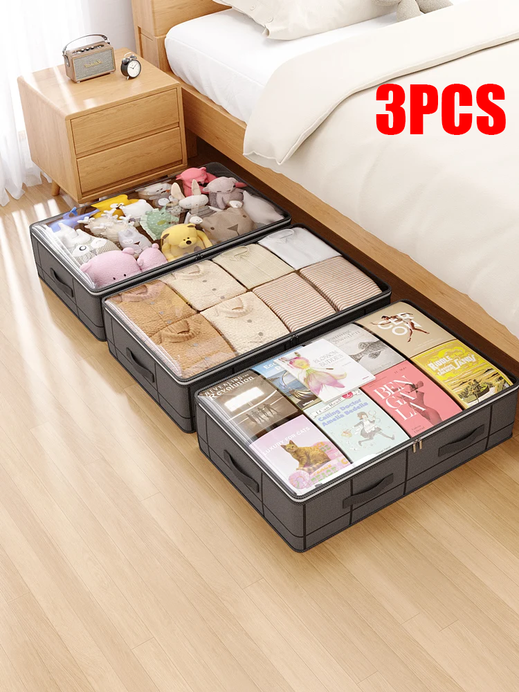 Baby Clothing Storage - Heavy-duty under-bed storage bag Foldable storage
