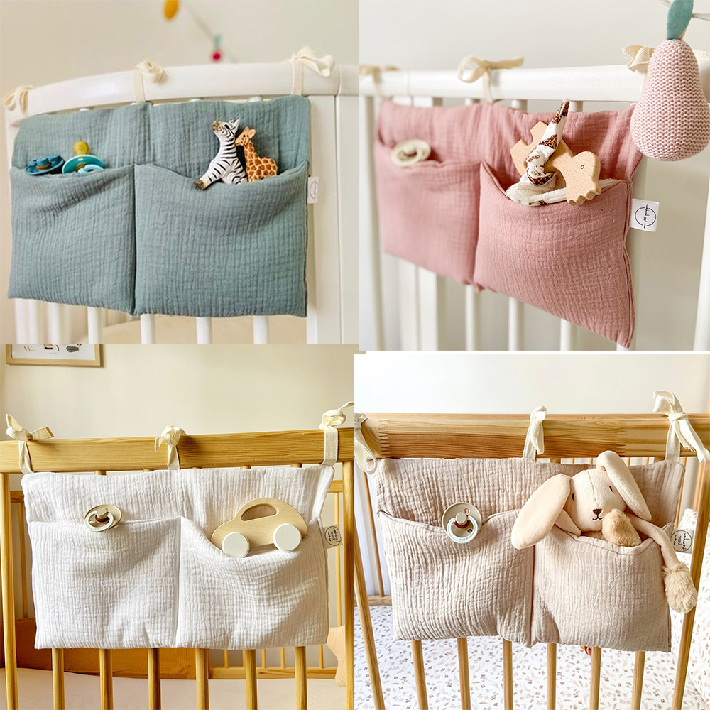 Baby Clothing Types - 1PC Baby Crib Organizer Cot Caddy