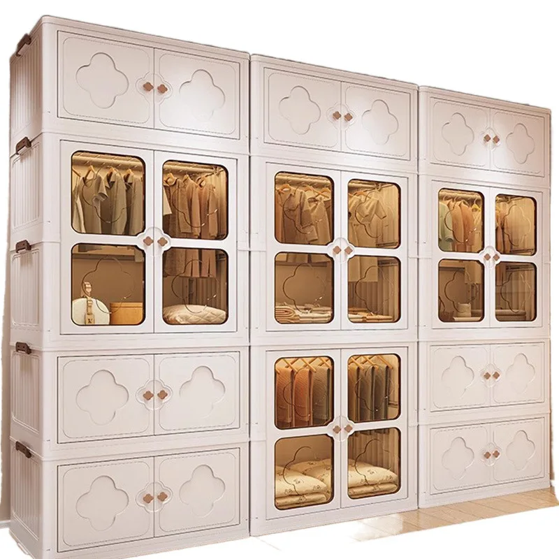 Baby Clothing Storage - Children's Wardrobe, Bedroom, Home Storage Cabinet,