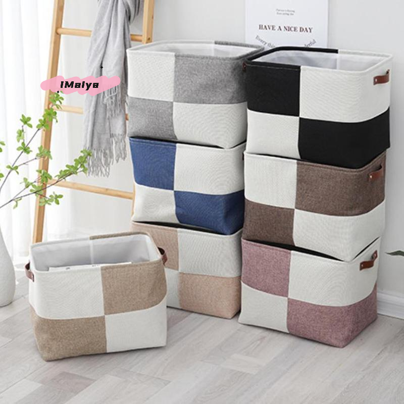 Baby Clothing Storage - M-40x30x30CM Sundries Sorting Basket Linen Folding