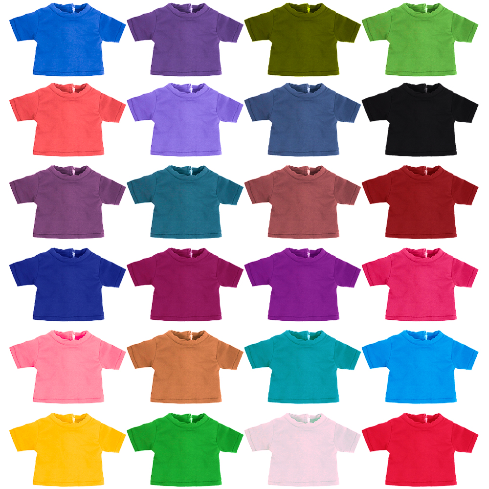 Baby Clothing Deals - Doll Clothes Summer T-shirt Pure Cotton