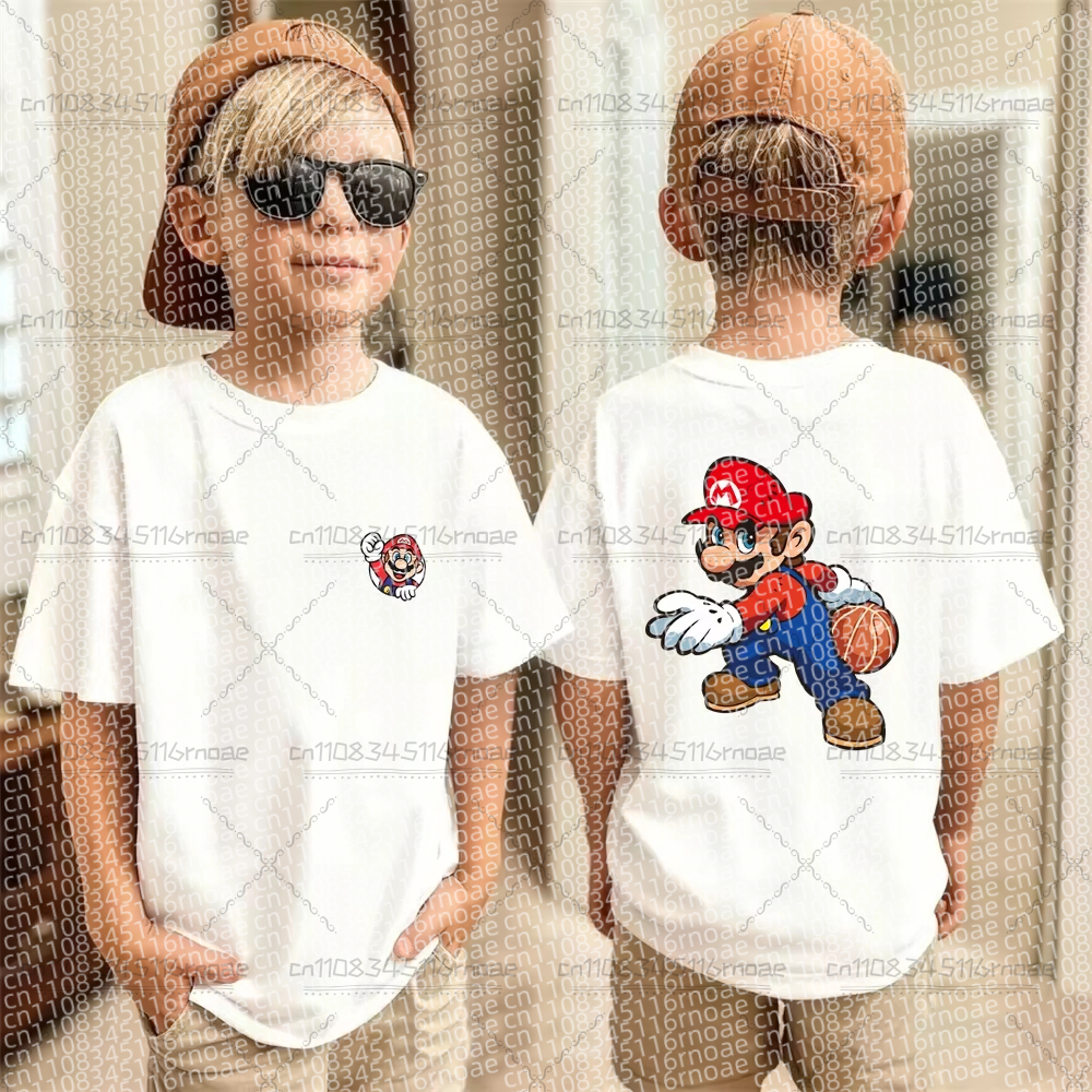 Baby Clothing For Boys - Super Mario Bros. Children's Cotton T-shirt