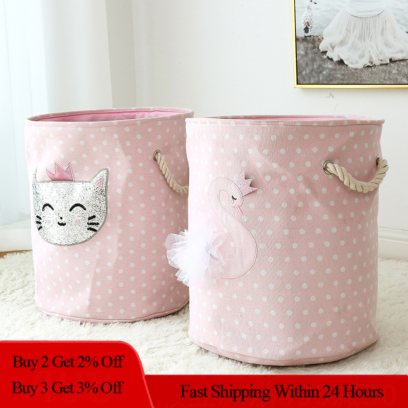 Baby Clothing Storage - Foldable Laundry Basket for Dirty Clothes