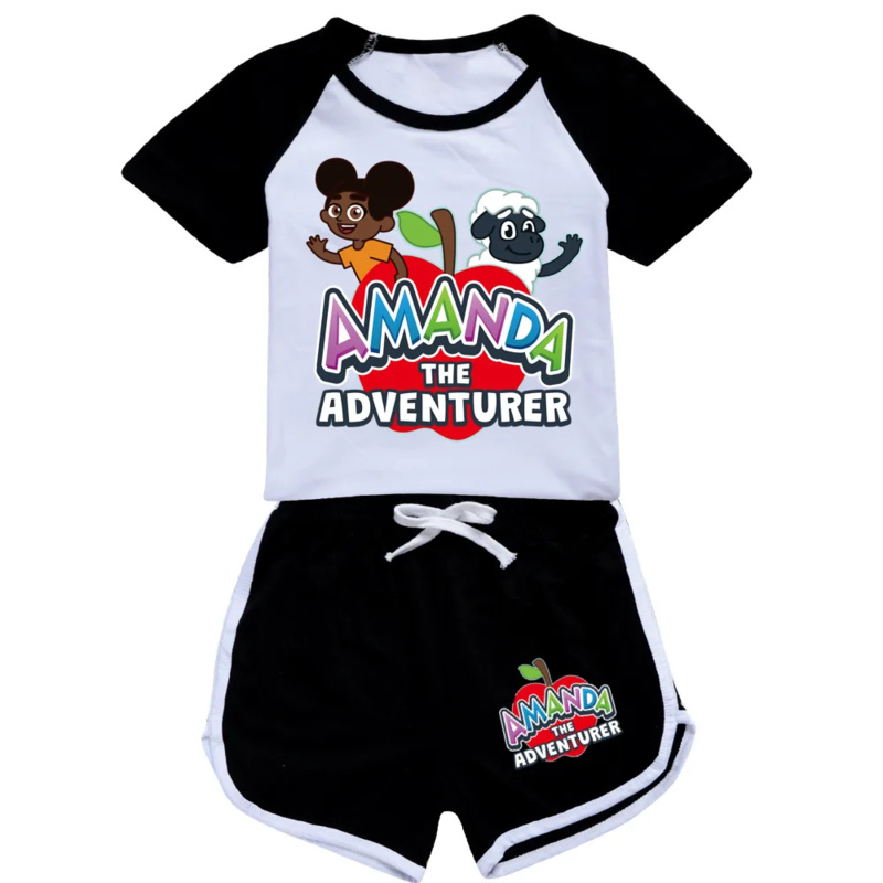 Baby Clothing Girls - AIAI 2025Fashion Girls AMANDAing Clothes Summer