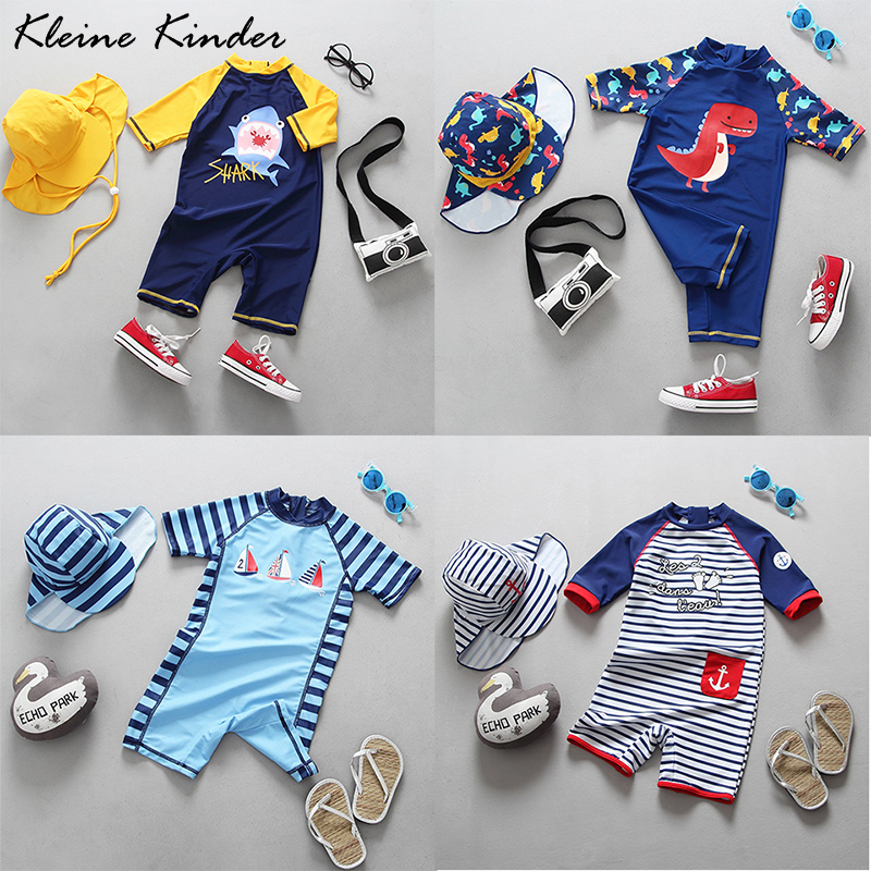 Baby Swimwear Uv - Swimsuit Baby Boy UPF50+ Infant Toddler