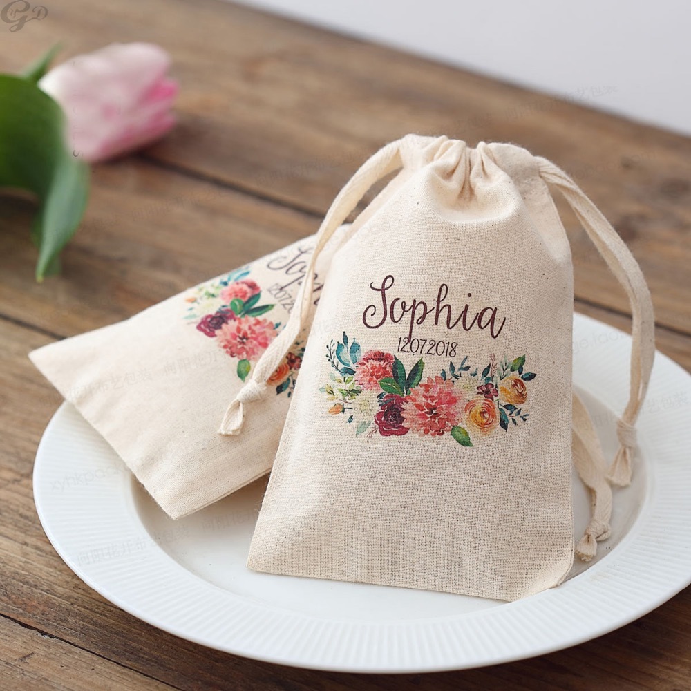 100pcs Custom Name Logo Weddin - Baby Clothing Event reseña y precio