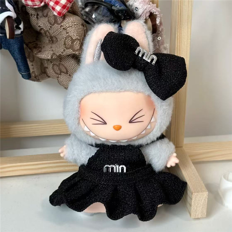 15 17cm For Labubu Doll Korean - Baby Clothing Unisex reseña y precio