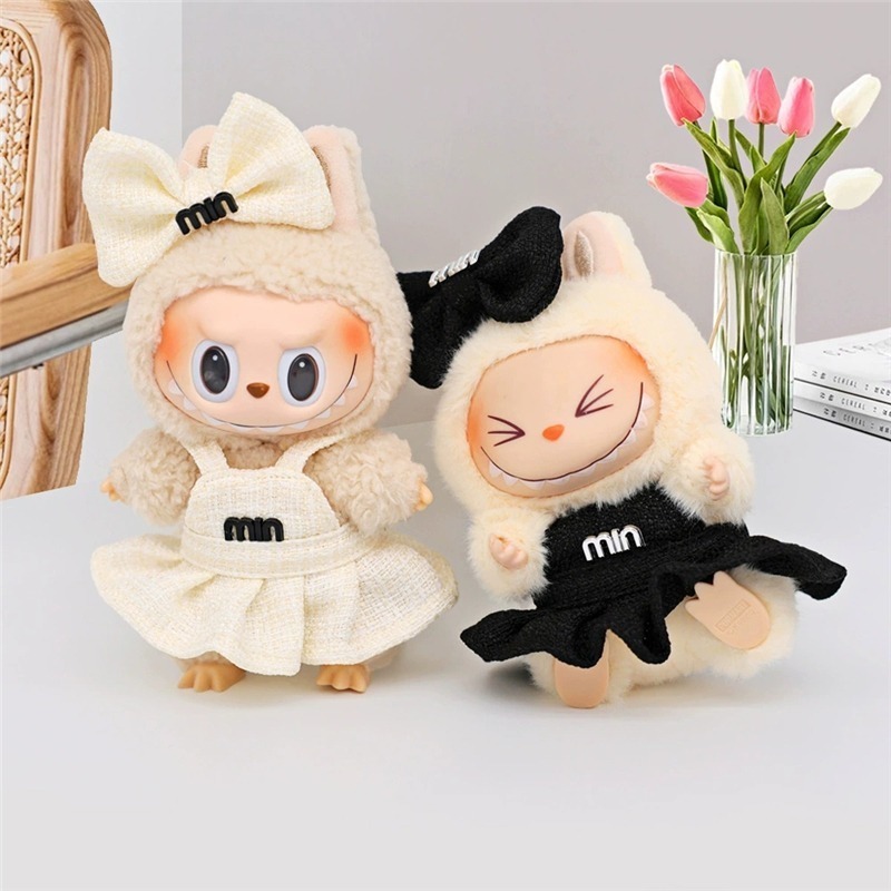 15 17cm For Labubu Doll Korean - Baby Clothing Unisex reseña y precio