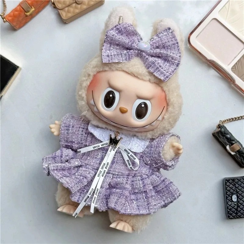 15 17cm For Labubu Doll Adorab - Baby Clothing Unisex reseña y precio