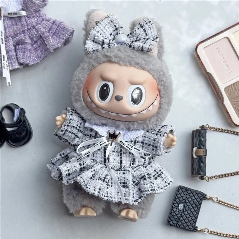 15 17cm For Labubu Doll Adorab - Baby Clothing Unisex reseña y precio