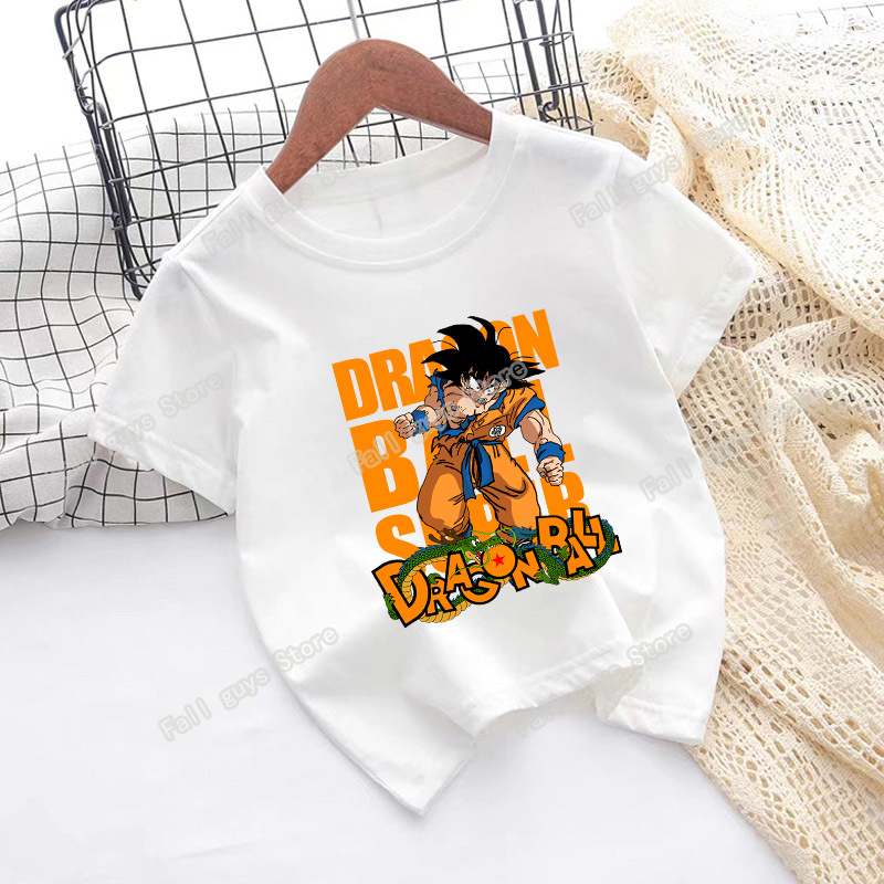 Dragons BallZ Kids T Shirt Whi - Baby Clothing In Japan reseña y precio