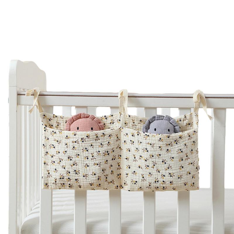 Baby Crib Organizer Cot Caddy  - Baby Clothing Storage reseña y precio