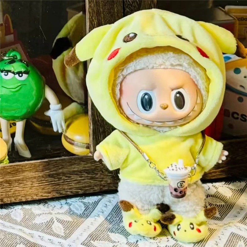 15 17cm For Labubu Doll Cartoo - Baby Clothing Unisex reseña y precio
