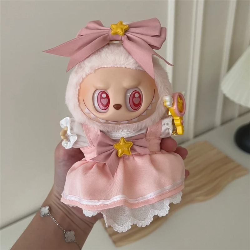 15 17cm For Labubu Doll Kawaii - Baby Clothing In Japan reseña y precio