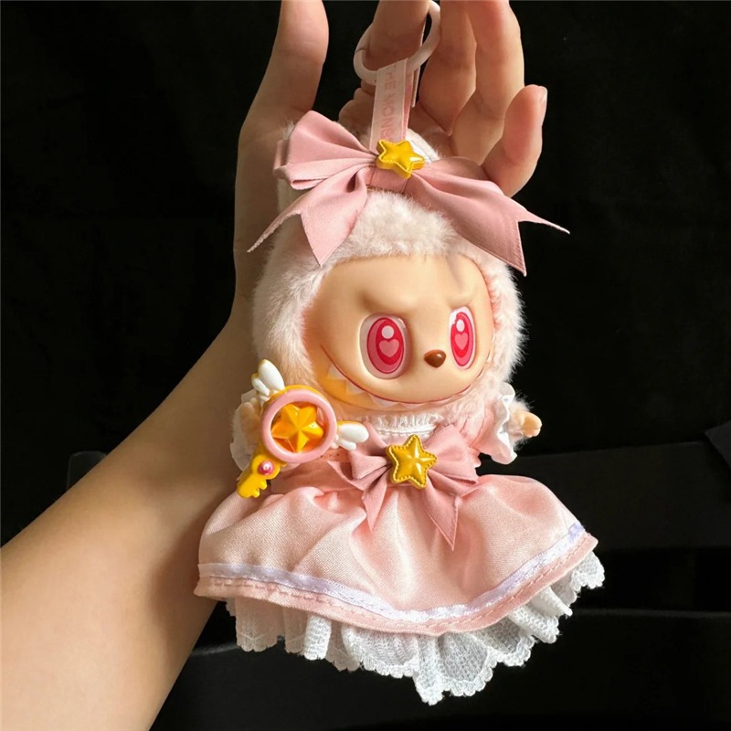 15 17cm For Labubu Doll Kawaii - Baby Clothing In Japan reseña y precio