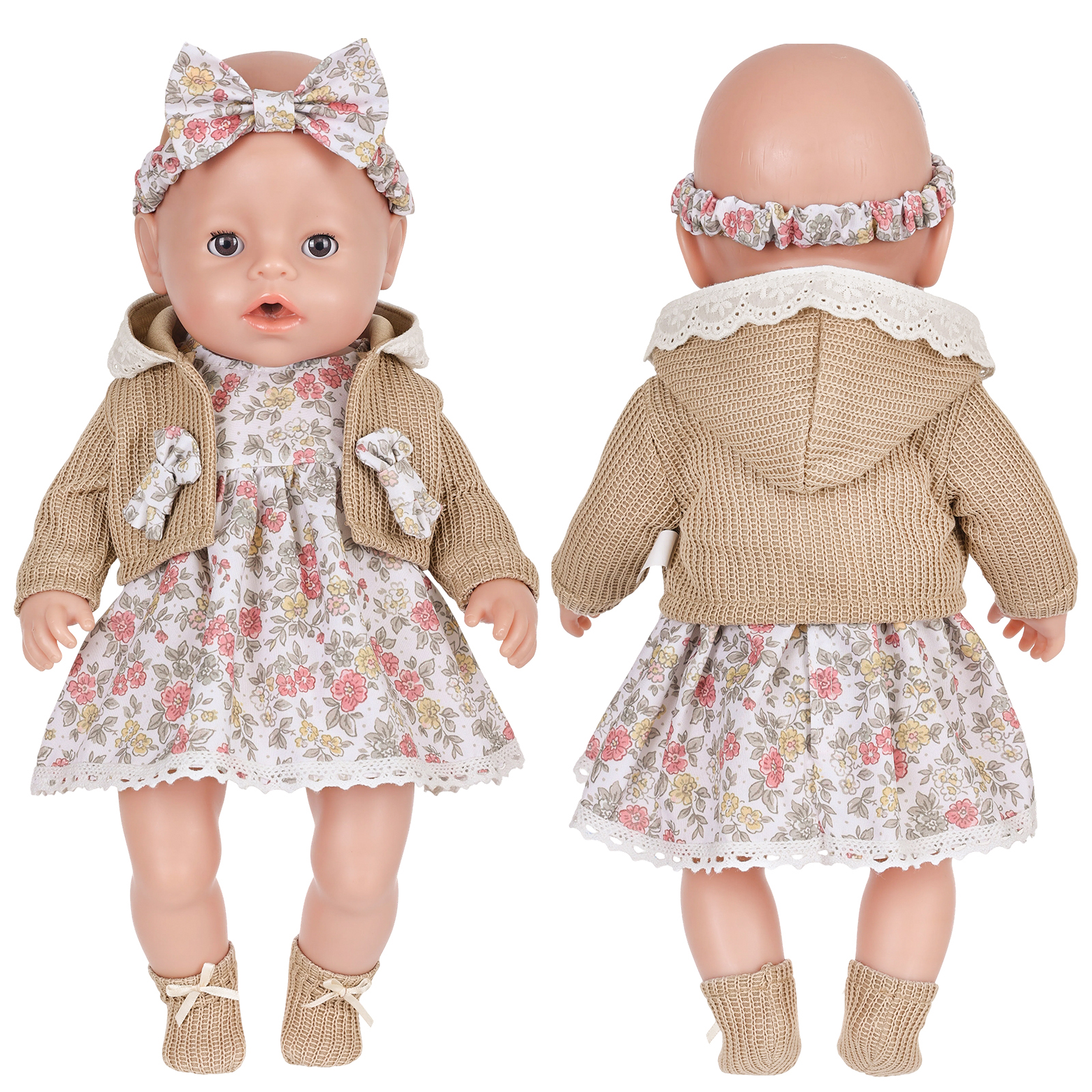 Cute Doll Clothes for 16-18 In - Baby Clothing Girls reseña y precio