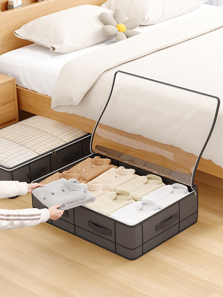 Heavy-duty under-bed storage b - Baby Clothing Storage reseña y precio
