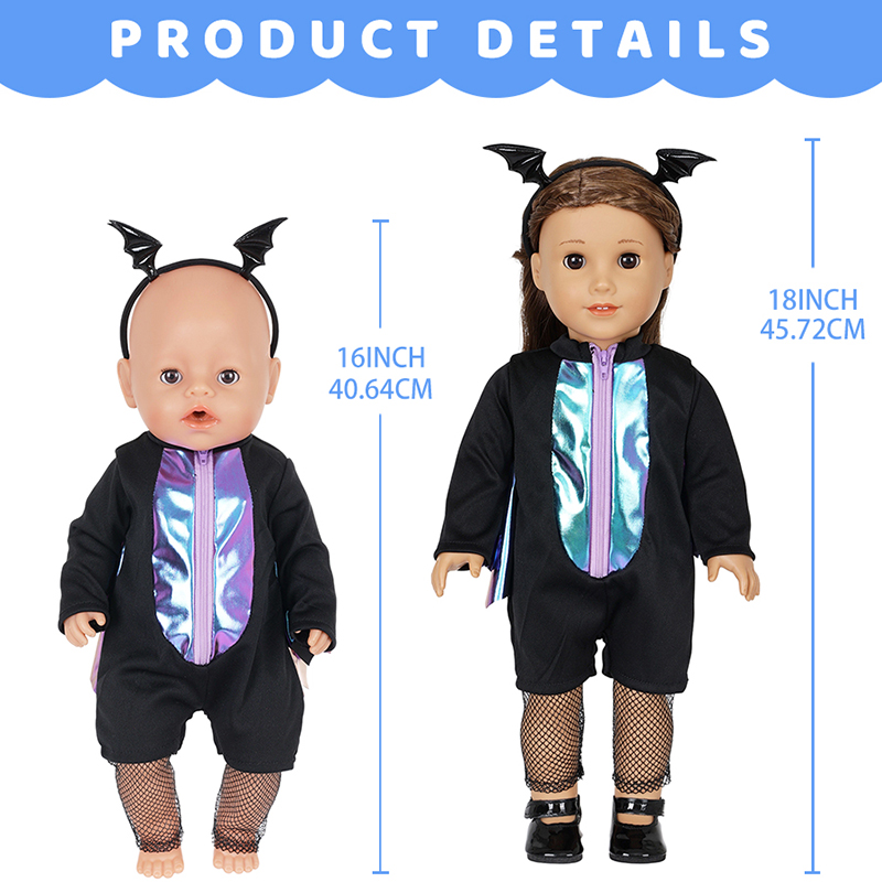 Doll Clothes Set for 16-18inch - Baby Clothing Unisex reseña y precio