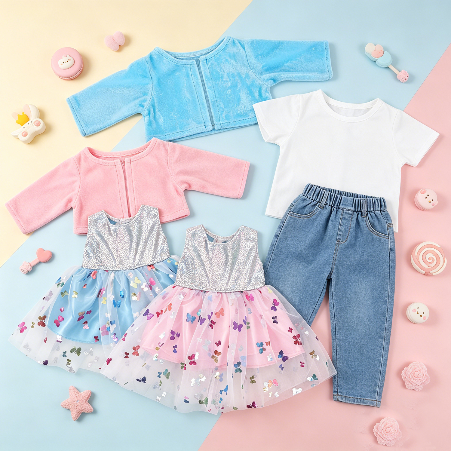 Cute 18 Inch Doll Clothes Set  - Baby Clothing Deals reseña y precio