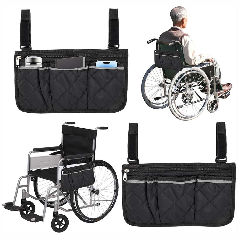 Wheelchair Side Armrest Bag Wi - Baby Clothing Types reseña y precio