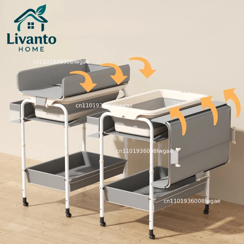 Baby Bath Basin Diaper Table M - Baby Clothing Types reseña y precio