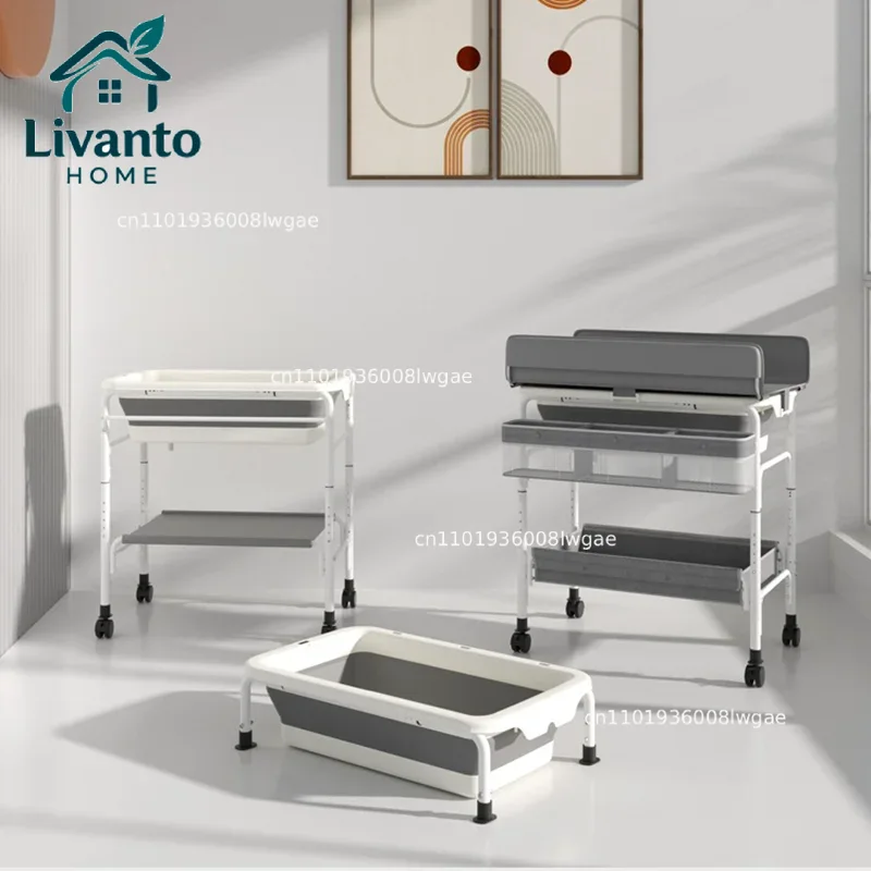 Baby Bath Basin Diaper Table M - Baby Clothing Types reseña y precio