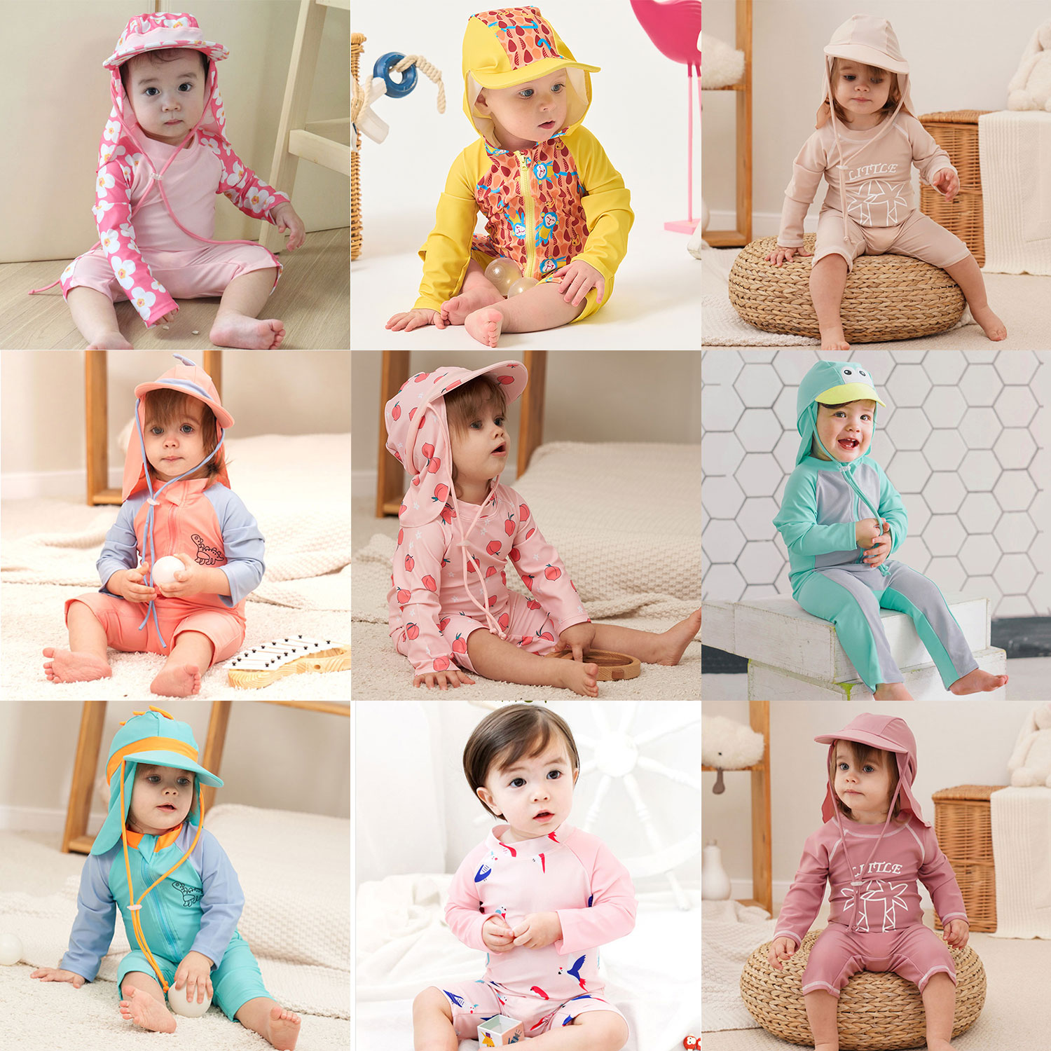 Toddler Baby Girl Boy Swimwear - Baby Swimwear Uv reseña y precio