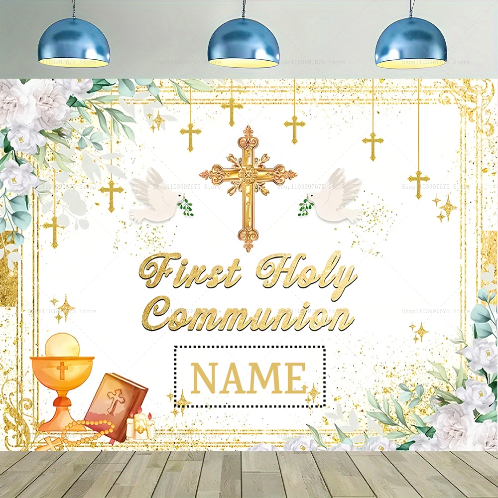 Custom Boy Girl First Holy Com - Baby Clothing Event reseña y precio