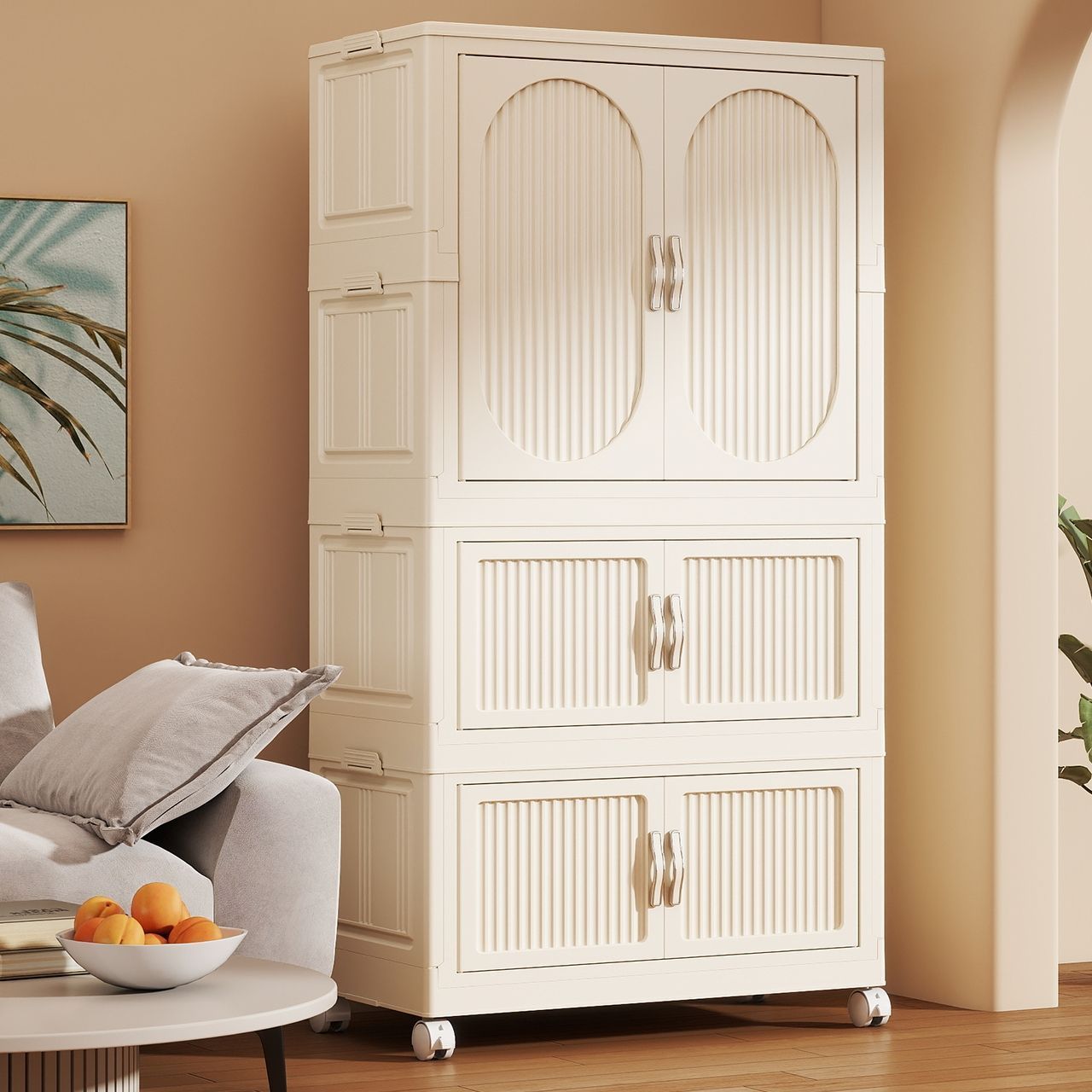 Simple wardrobe for home use b - Baby Clothing Storage reseña y precio