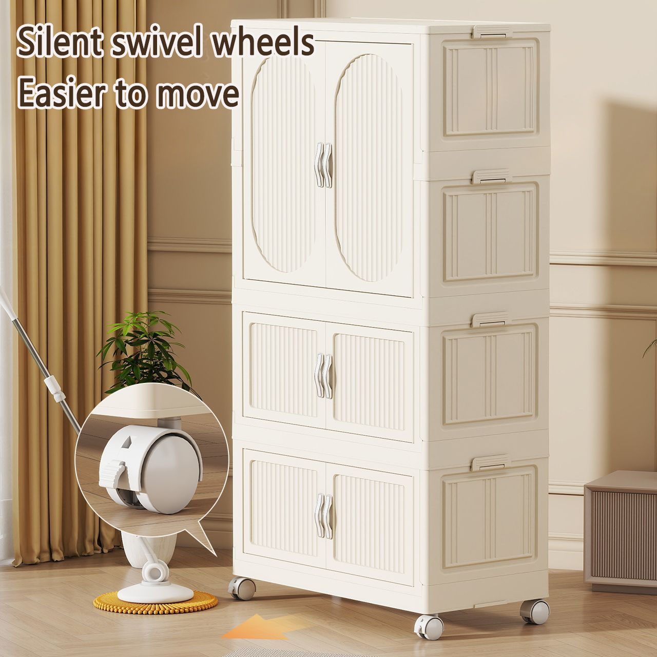 Simple wardrobe for home use b - Baby Clothing Storage reseña y precio