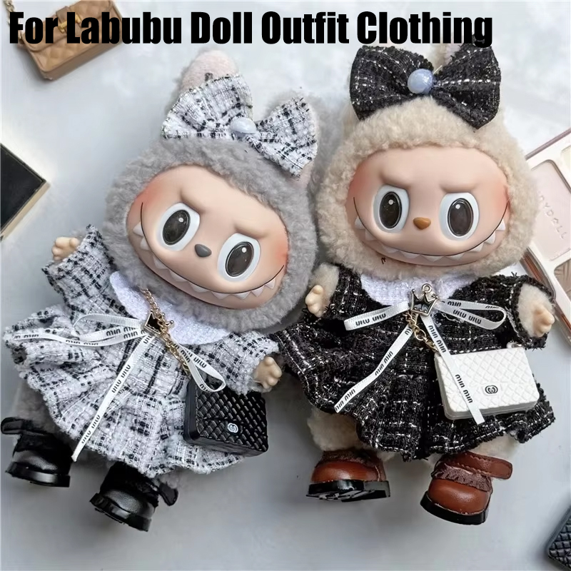15 17cm For Labubu Doll Adorab - Baby Clothing Unisex reseña y precio