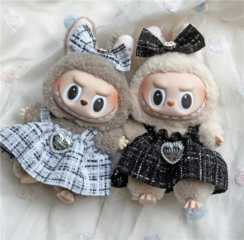 15 17cm For Labubu Doll Adorab - Baby Clothing Unisex reseña y precio