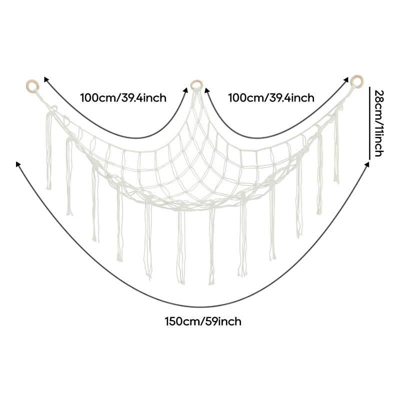1Pc Toy Hammocks Wall Corner H - Baby Clothing Types reseña y precio