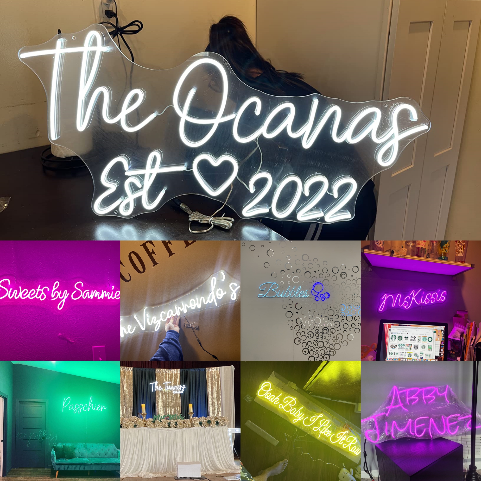 Custom Neon Sign Led Light,Kid - Baby Shop Clothing reseña y precio