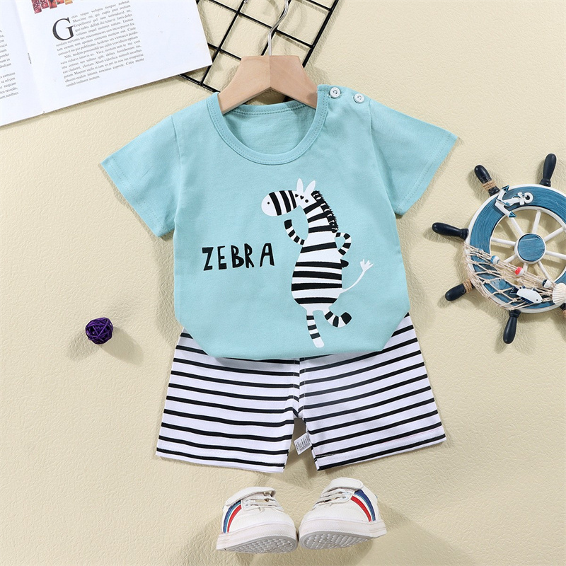 Cotton Tees+Shorts 2-piece Tra - Baby Clothing Deals reseña y precio