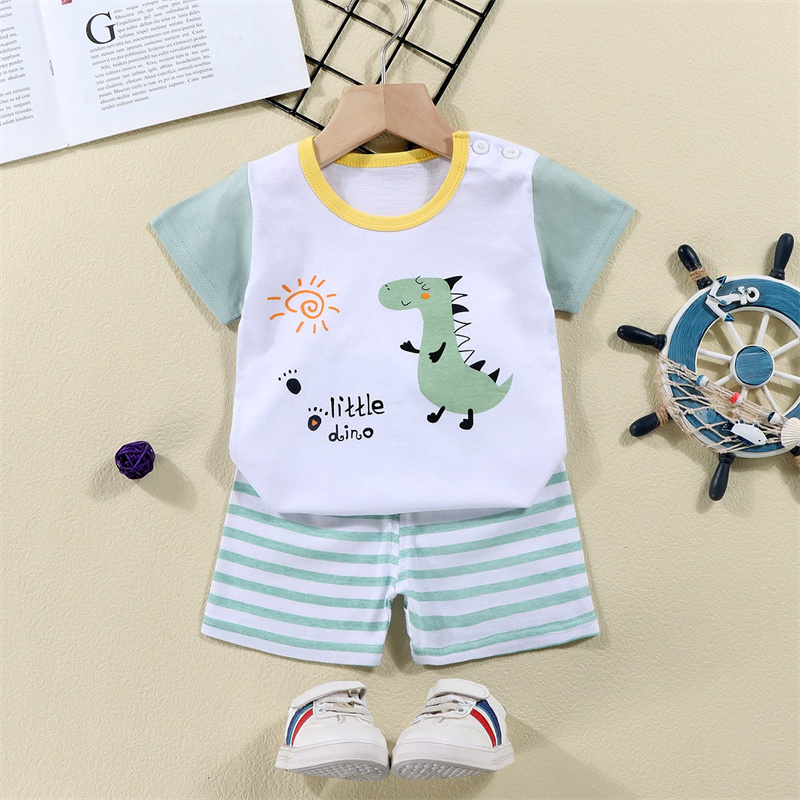Cotton Tees+Shorts 2-piece Tra - Baby Clothing Deals reseña y precio