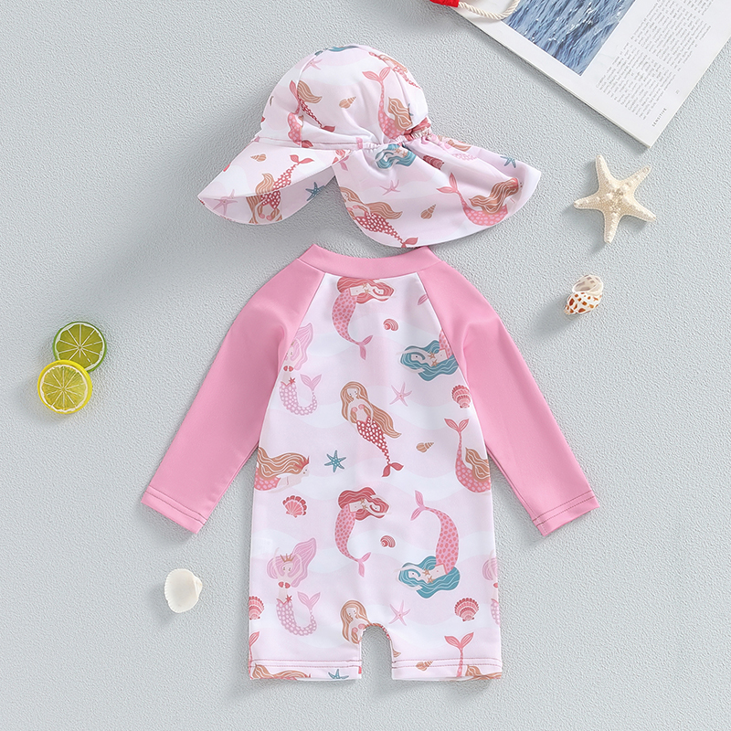 VISgogo Baby Girls Bathing Sui - Baby Swimwear Uv reseña y precio