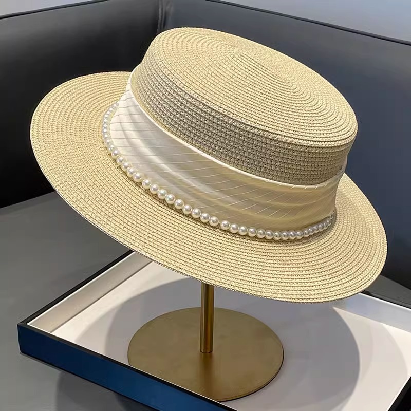 2025 New Style Hat Retro Flat  - Sun Hat Wide Brim reseña y precio