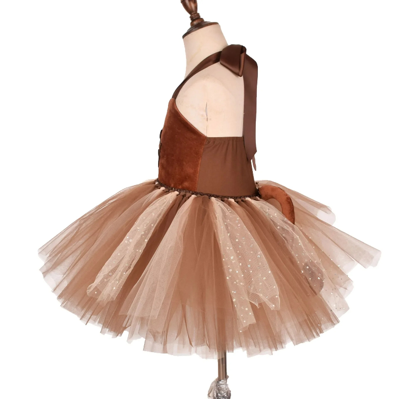 Brown Monkey Tutu Dress for Ba - Baby Clothing Girls reseña y precio