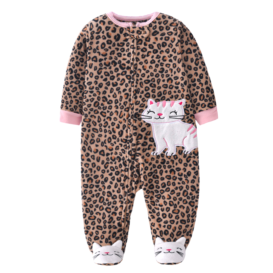 2026 Baby Spring Fleece Romper - Baby Clothing Zip reseña y precio