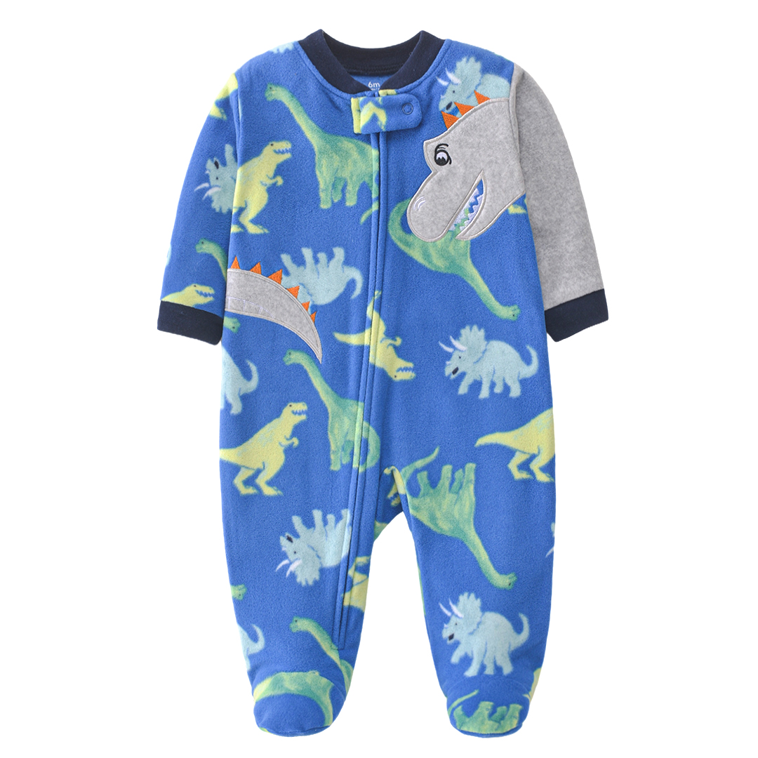 2026 Baby Spring Fleece Romper - Baby Clothing Zip reseña y precio