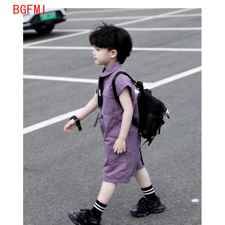 Kids Summer Shorts Overalls Ca - Baby Clothing For Boys reseña y precio