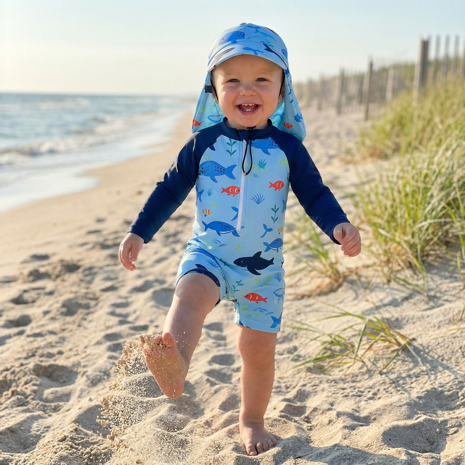 Toddler Baby Boys Rash Guard S - Baby Swimwear Uv reseña y precio