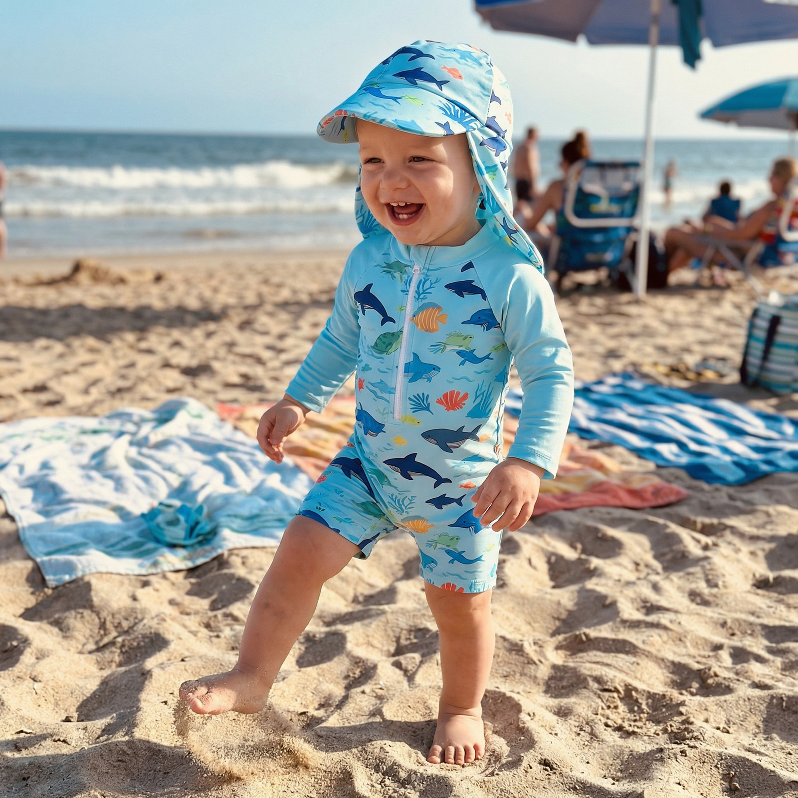 Toddler Baby Boys Rash Guard S - Baby Swimwear Uv reseña y precio
