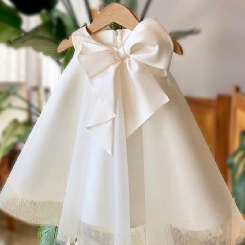 Summer Big Bow Baby Girl Dress - Baby Clothing Girls reseña y precio