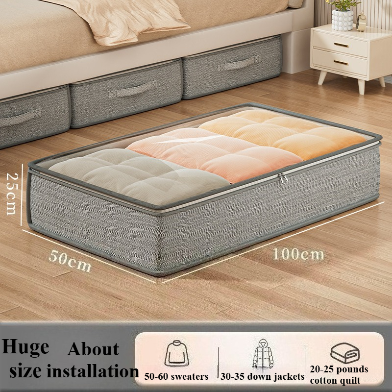 2PCS Large Under-Bed Storage B - Baby Clothing Storage reseña y precio