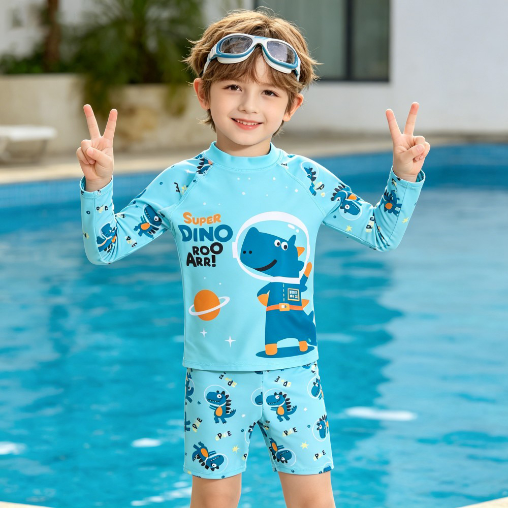 Girls Unicorn Rash Guard Swims - Baby Swimwear Uv reseña y precio