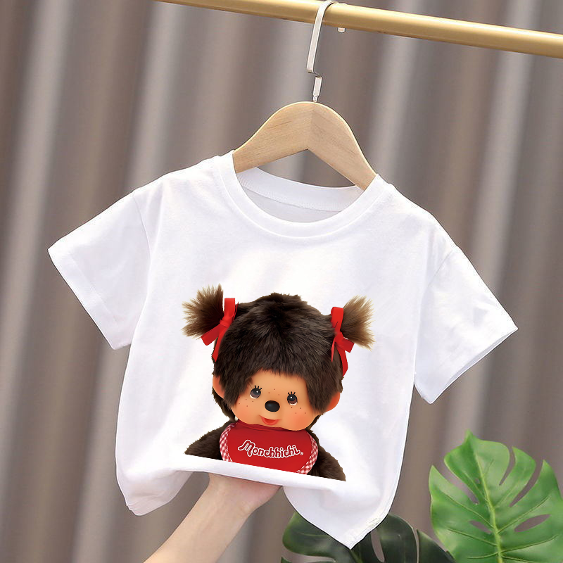 Monchhichi Kids T-shirts Anime - Baby Clothing For Boys reseña y precio