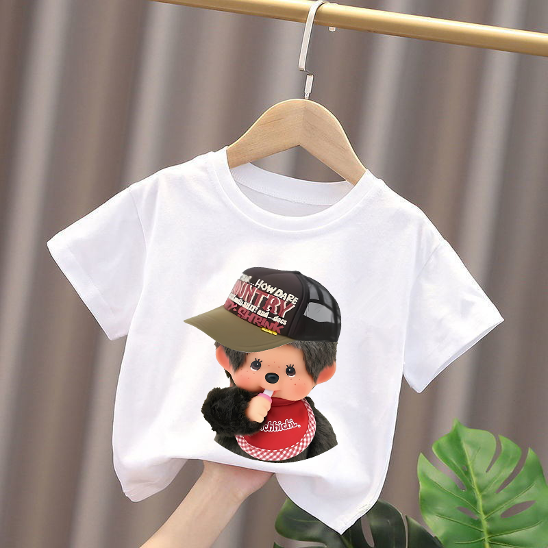 Monchhichi Kids T-shirts Anime - Baby Clothing For Boys reseña y precio